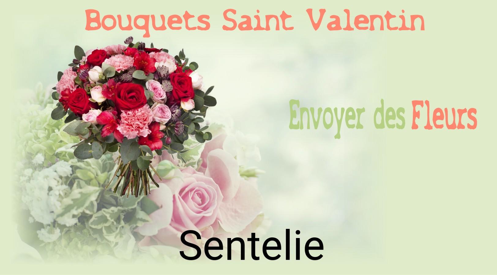 Roses de Saint-Valentin livrées à Sentelie